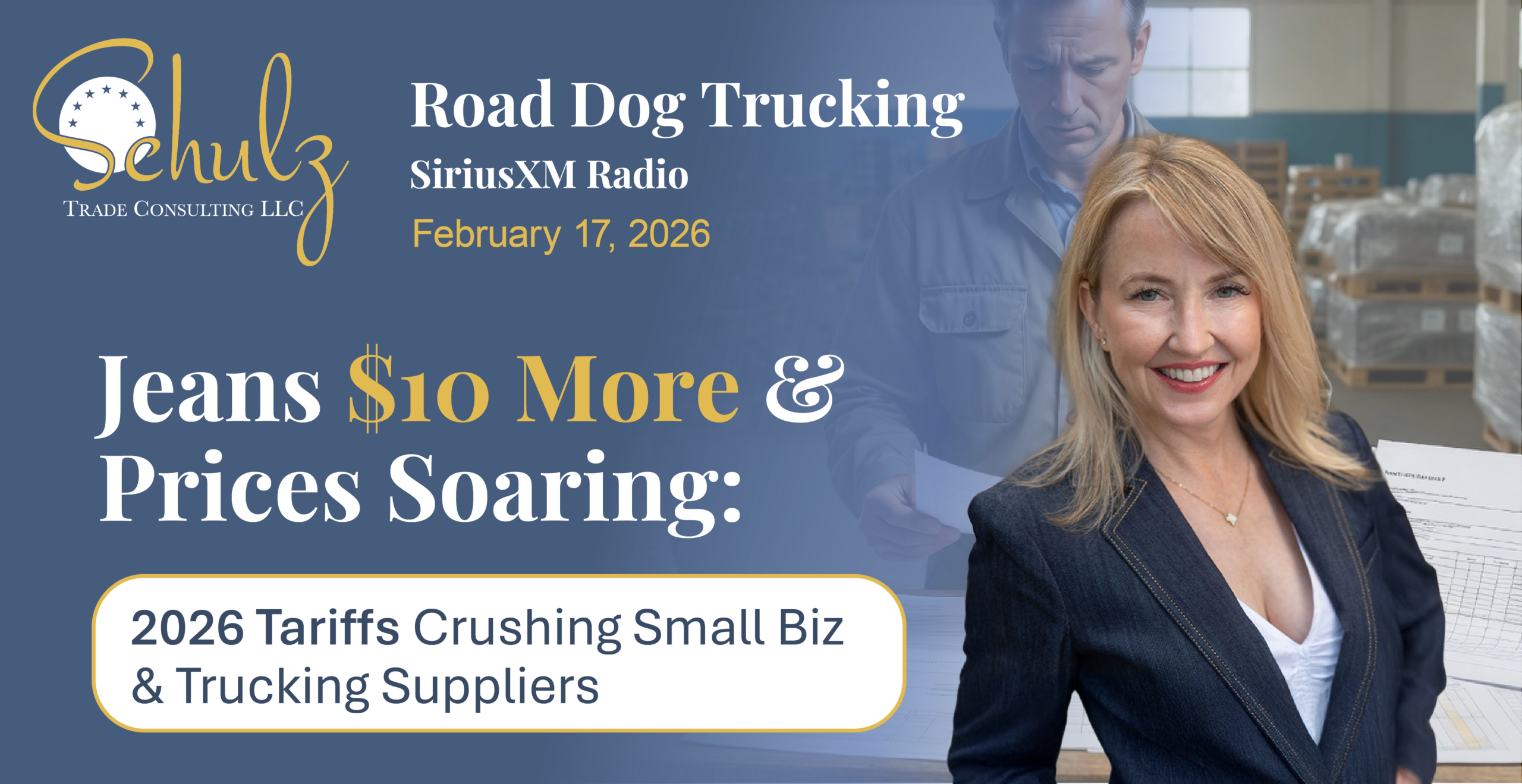 Jeans $10 More & Prices Soaring: 2026 Tariffs Crushing Small Biz & Trucking Suppliers